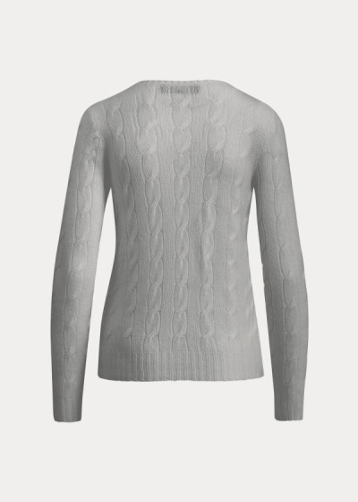 Ralph Lauren Cable-Knit Cashmere Striktrøje Dame Danmark (XDRZH6083)